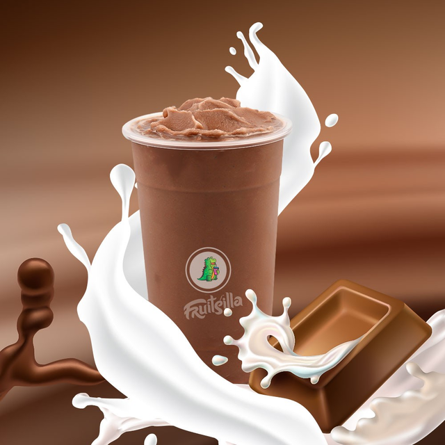 Chocolate Tea Slushy.