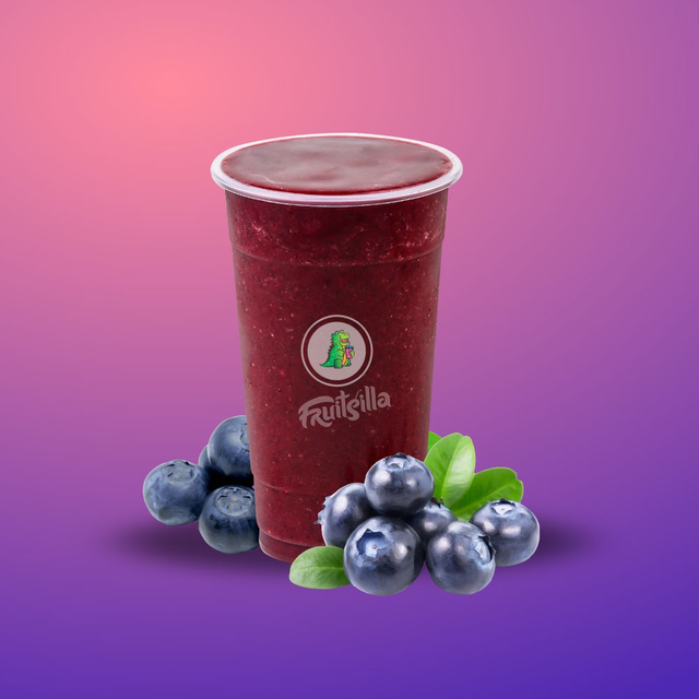 Blueberry Slushy.