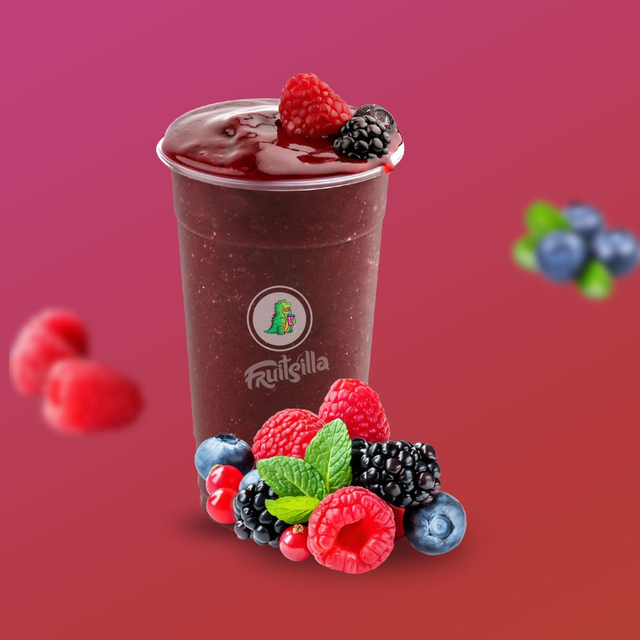 Triple Berries Smoothie.