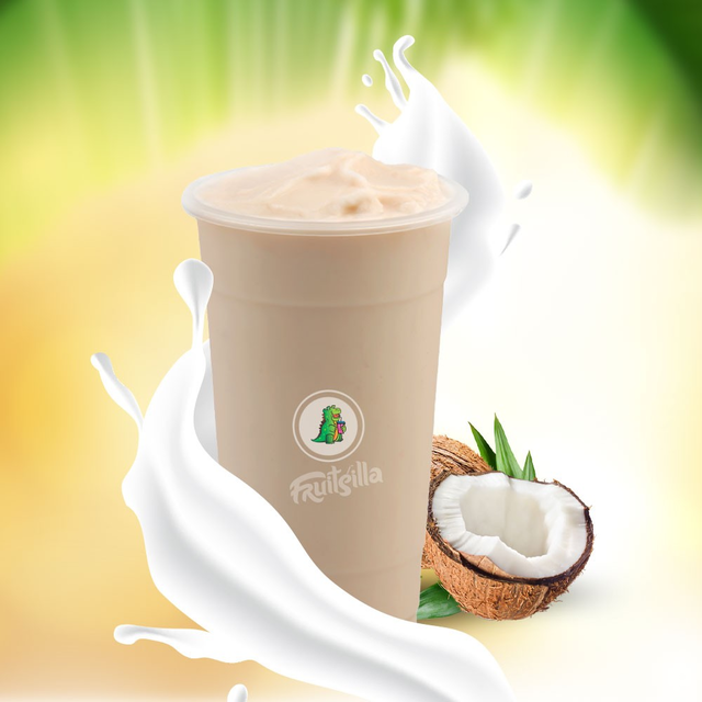 Coconut Tea Slushy.