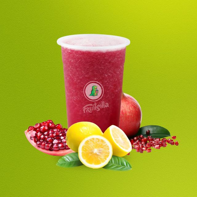 Pomegranate Lemonade.