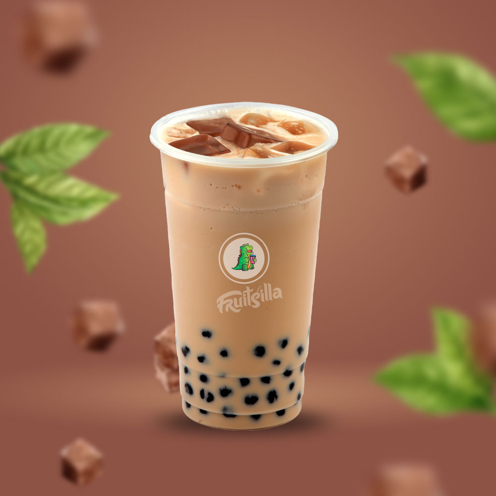 BROWN SUGAR MILK TEA WITH TAPIOCA